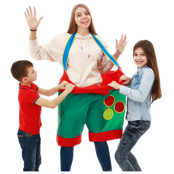 СИМА-ЛЕНД Штаны для игры с шарами детские, d=60 см, 35 х 56 см, цвета МИКС