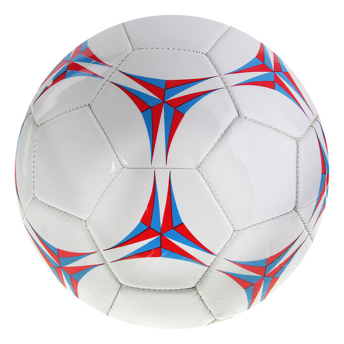 СИМА-ЛЕНД Мяч футбольный, размер 5, 32 панели, PVC, машинная сшивка, 2 подслоя