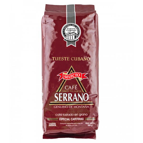 Кубинский кофе в зернах. Кофе в зернах Serrano selecto. Кофе Serrano молотый 250 г. Зерновой кофе Куба (250 гр). Кофе зерно 500г.