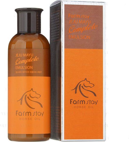 Farm Stay Jeju Mayu Сomplete Emulsion Эмульсия с лошадиным маслом для сухой кожи 200мл