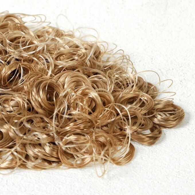 Волосы для кукол «Кудряшки» 70 г, размер завитка: 1 см, цвет D001
