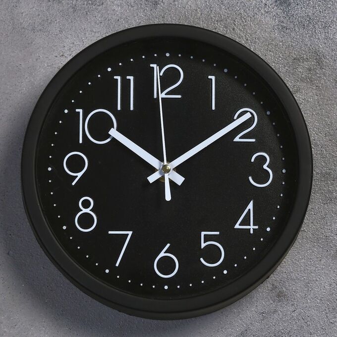 СИМА-ЛЕНД Часы настенные, серия: Классика, &quot;Дженнифер&quot;, дискретный ход, d=19 см, циферблат 17 см