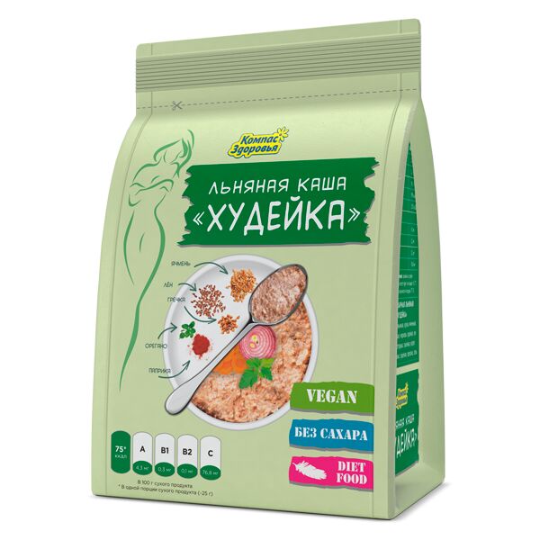 Компас Здоровья Каша льняная Худейка