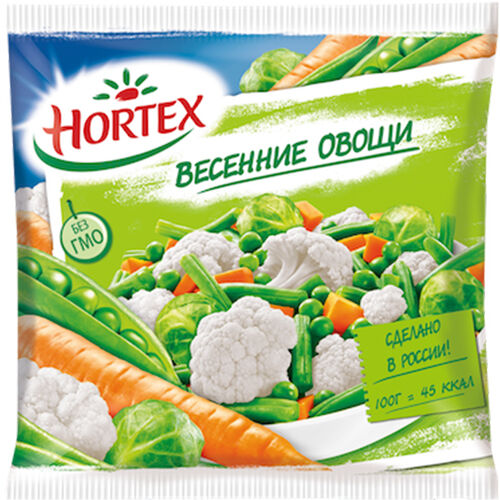 HORTEX / Овощи Весенние, Хортекс, 400 г | Продукция HORTEX!. Овощные ...