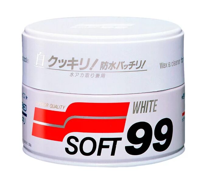 Soft99 Полироль для кузова защитный для светлых а/м Светлый/Белый, 300 гр 00020
