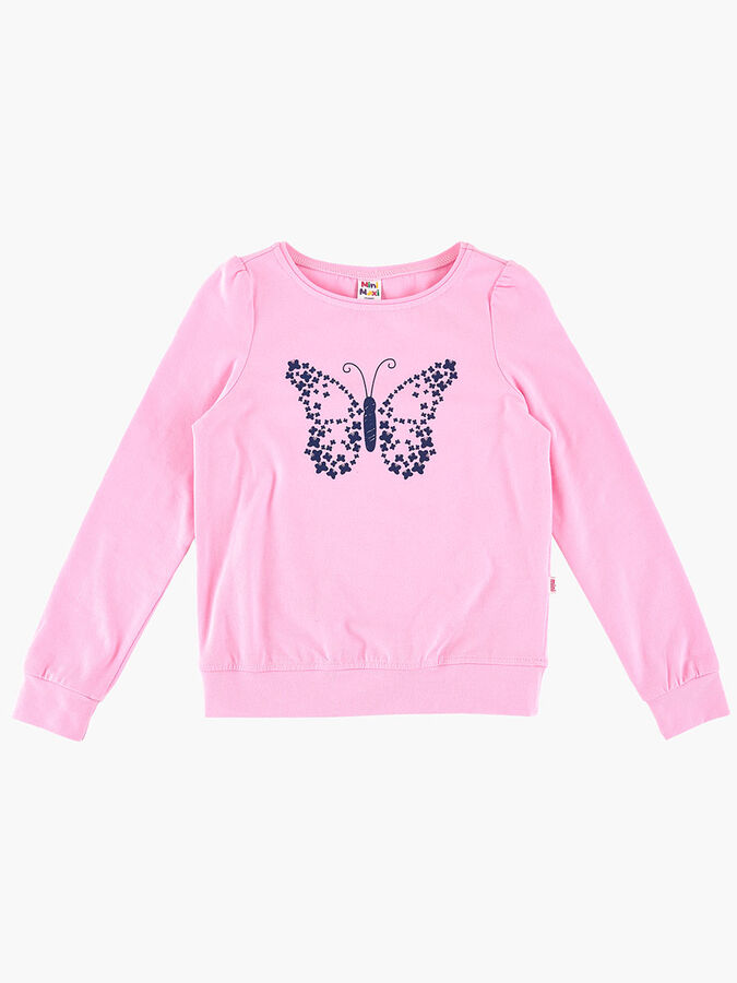 Mini Maxi Футболка (лонгслив) (98-116см) UD 1264-1(2) розовый