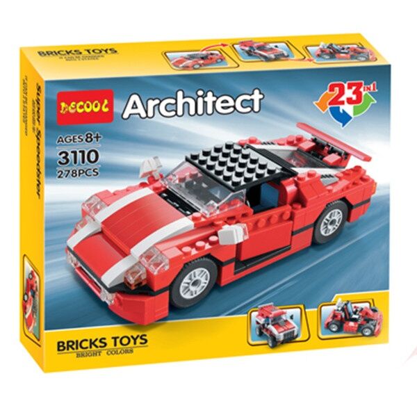 Конструктор Decool Architect 3110 (23 в 1)