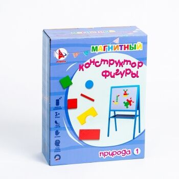 Велосипеды и игрушки Конструктор Фигуры &quot;Природа №1 (магнитный 60эл.ЭВА) Р1193