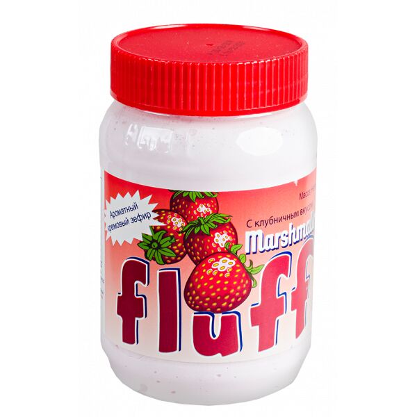 Зефир кремовый MARSHMALLOW FLUFF клубничный 213 г 1 уп.х 12 шт.