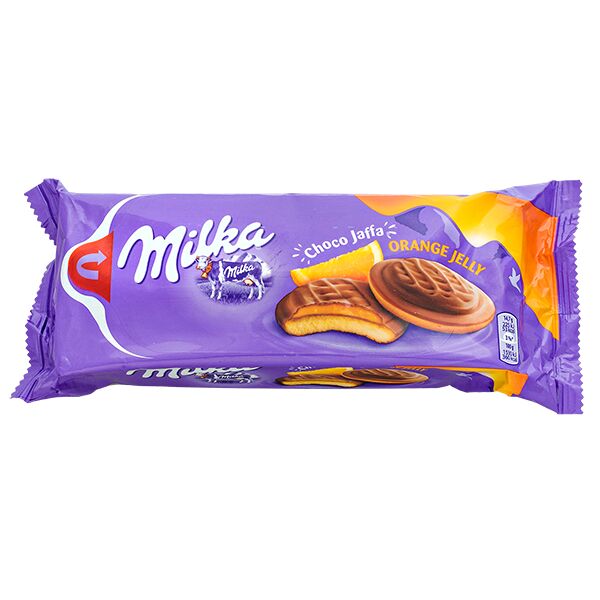 Milka Печенье Милка Choco Jaffa orange jelly 147 г 1/24