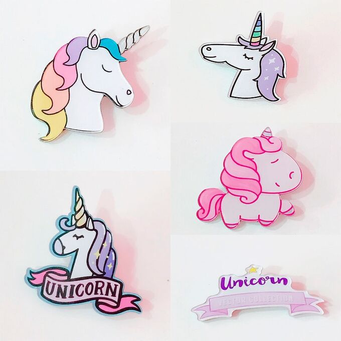 Значок «Unicorn world»