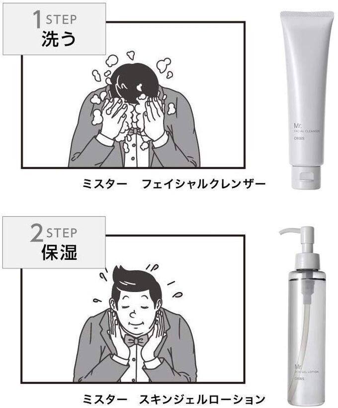 ORBIS Mr. Facial Cleancer - мужское средство для умывания