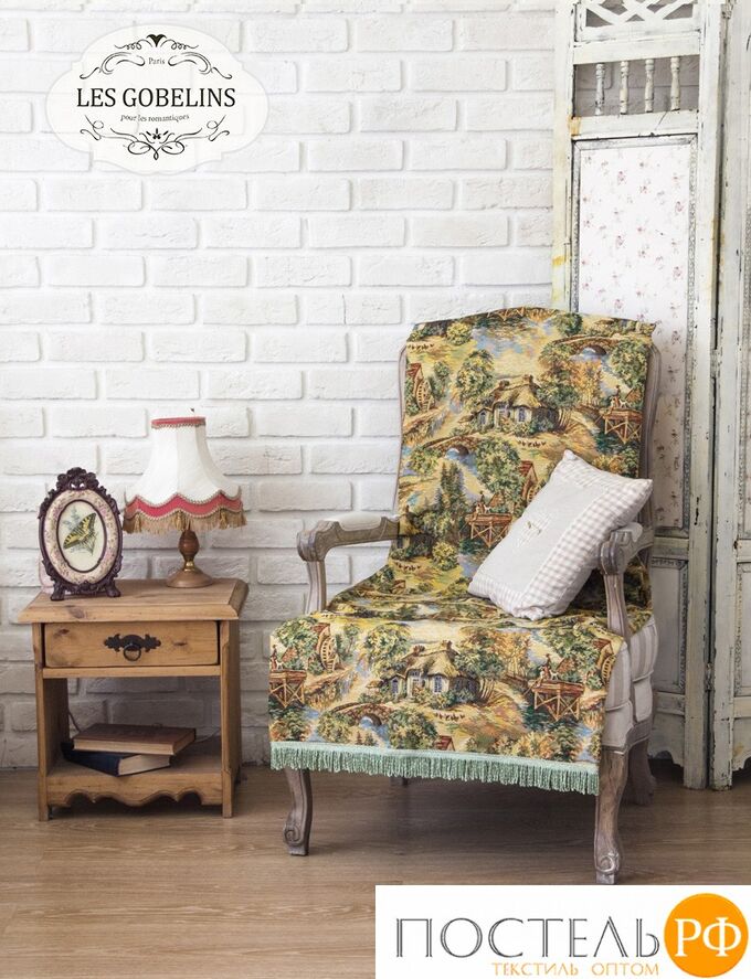 Накидка на кресло гобелен &#039;Provence&#039; 50х120 см