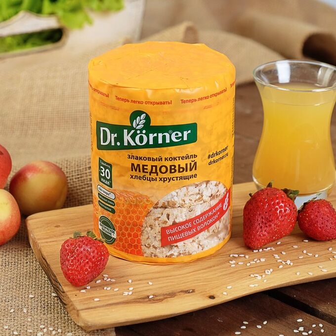 Злаковый десерт Dr Korner рисовый