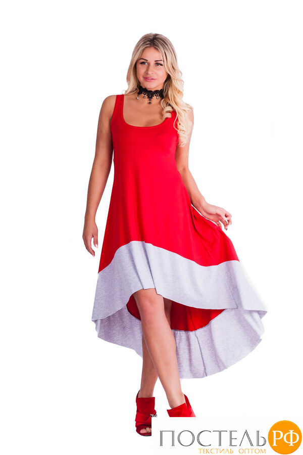 Платье П 394 (красный) 44
