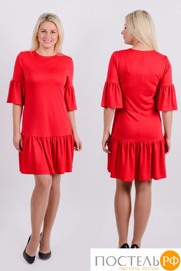 Платье П 507 (красный) 44