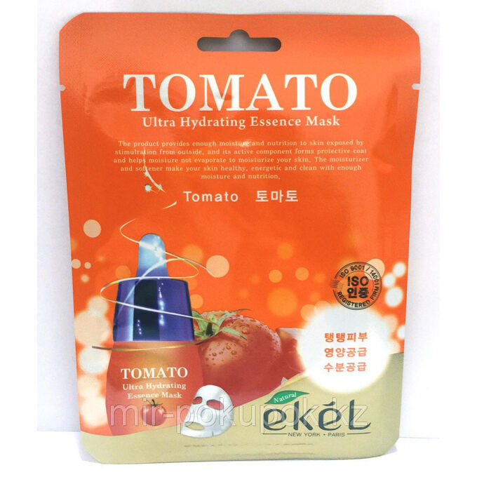 Ultra hydrating essence mask. Тканевая маска - томат Tomato Ultra Hydrating Essence Mask 1 шт.. Ekel тканевая маска с Tomato. Ekel тканевая маска для лица Tomato 25ml (*600). Ekel маска для лица тканевая с томатами - Essence Mask Tomato, 25г.