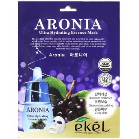 KR/e`kel Маска-салфетка для лица &quot;Рябина черноплодная&quot; ARONIA Ultra Hydrating Essence Mask