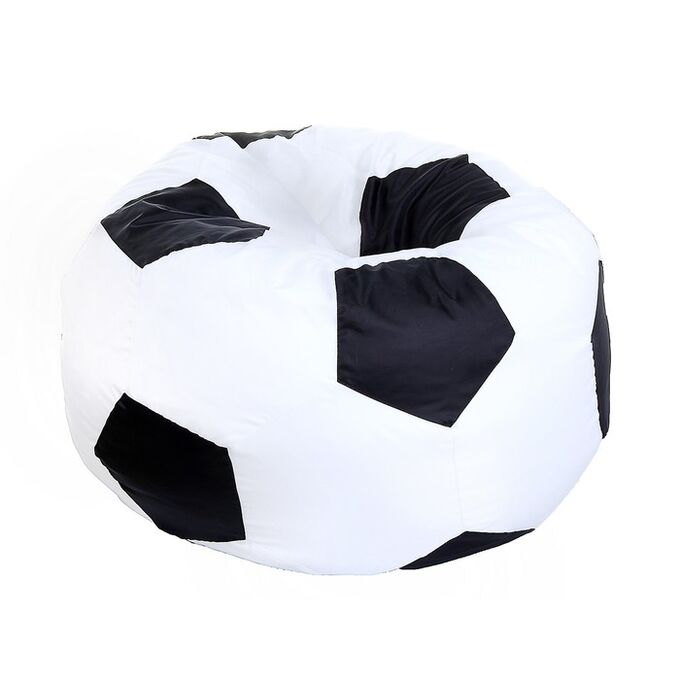 Кресло-мешок &quot;Футбольный мяч&quot;, d85, цвет черно-белый