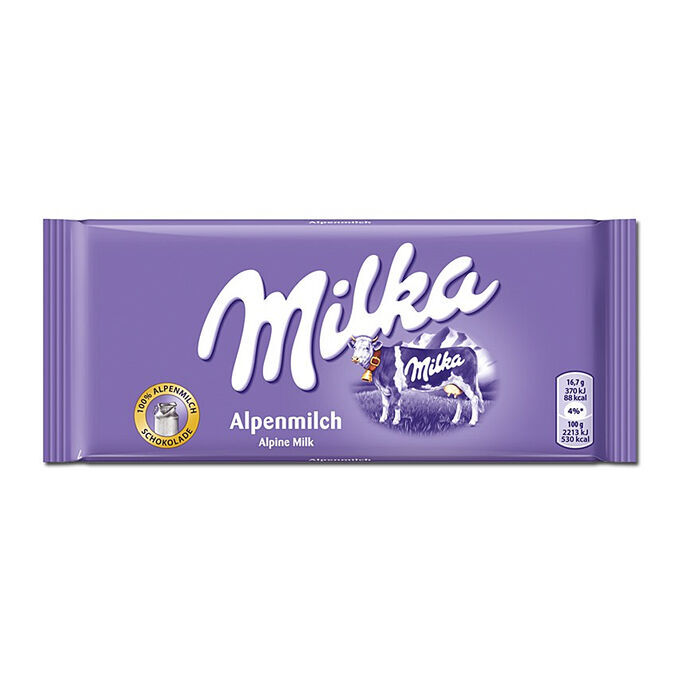Плитка Alpine Milk, Альпийский молочный шоколад