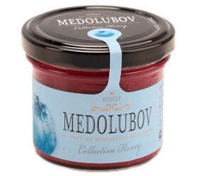MEDOLUBOV Крем-мёд Медолюбов с голубикой 125мл