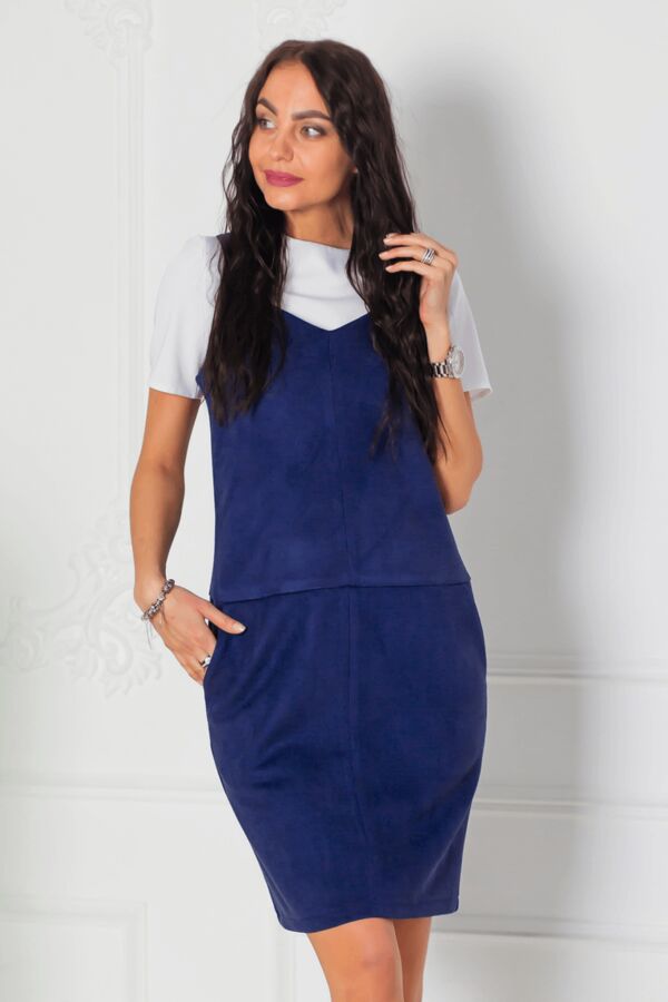 Сарафан silver spoon синий. Bestia сарафан. Темно синие сарафаны. Сарафан из замши. Синее летнее платье.