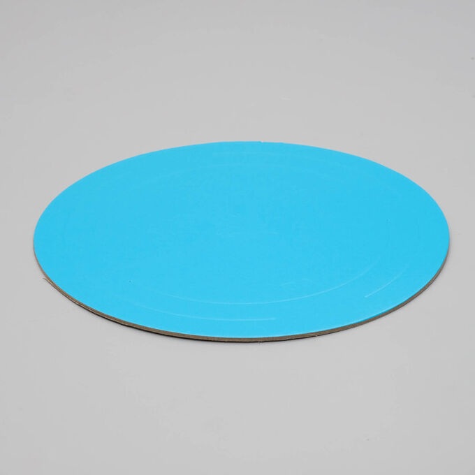 Подложка усиленная,золото - голубой, 28 см, 3,2 мм