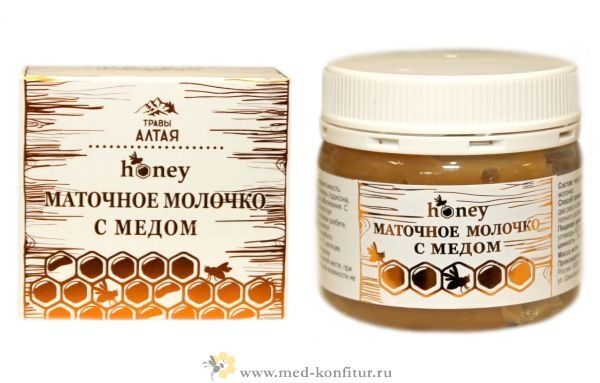 Мёд и конфитюр России Мед с маточным молочком 150 гр