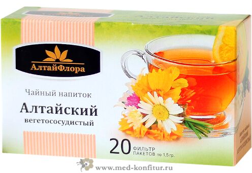 Чайный напиток Алтайский вегетососудистый