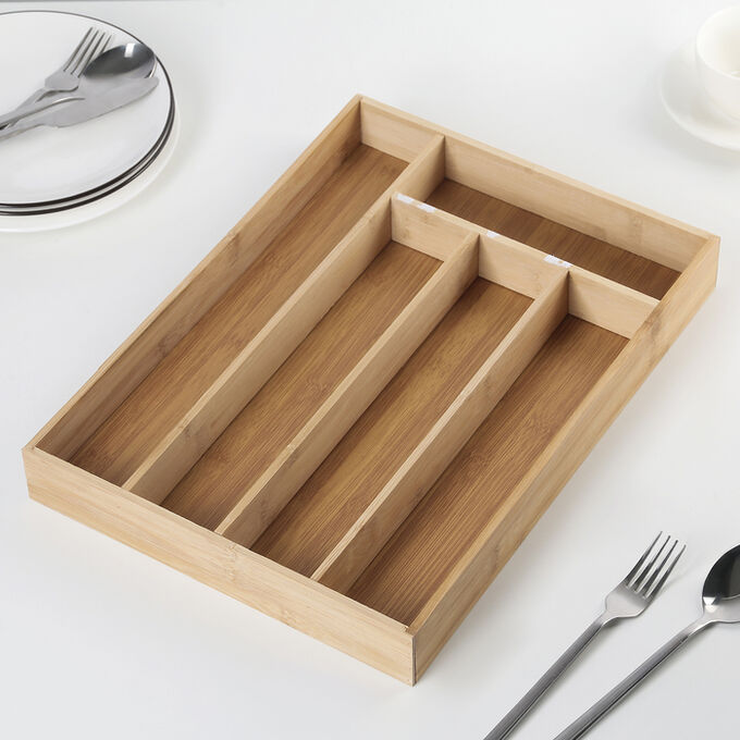 лоток для столовых приборов из бамбука. лоток для столовых приборов раздвижной domino 39,7*34,1*5,1см. Zwilling бамбуковый ящик. бамбуковый лоток для столовых приборов в ящик. лоток для столовых приборов из дерева.