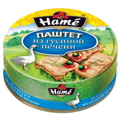Hamé Паштет &quot;Хаме&quot; 250г с гусиной печенью