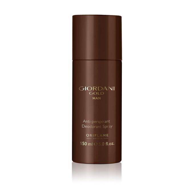 Oriflame 150  мл.* Спрей дезодорант-антиперспирант Giordani Gold Man [Джордани Голд Мэн]