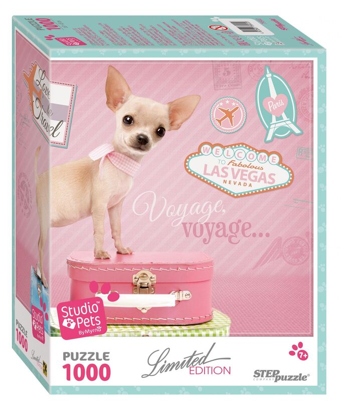 Мозаика &quot;puzzle&quot; 1000 &quot;Щенок&quot; (Limited Edition, Studio Pets By Myrna) 79902