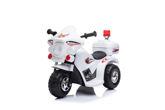 Мотоцикл на аккумуляторе для катания детей MT88 (белый)