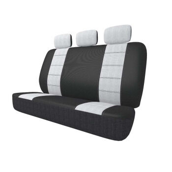 Чехлы Carfort NeoClassic комплект для заднего дивана, серый, 5 предм.(1/10) NC-3721