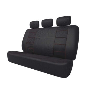 Чехлы для авто Carfort NeoClassic комплект для заднего дивана, черный, 5 предм.(1/10)