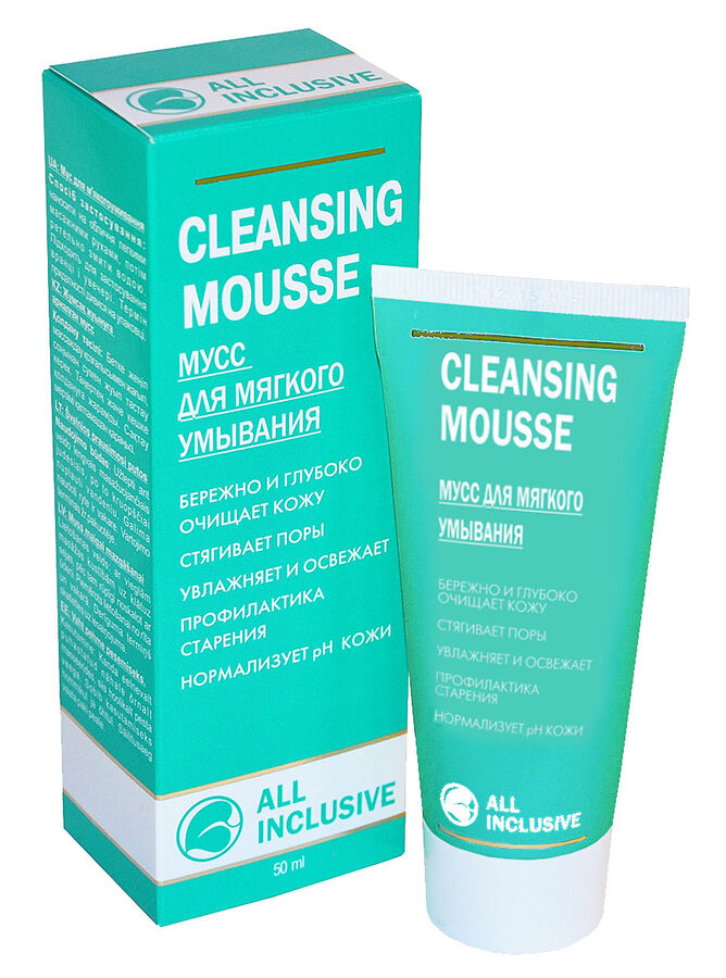 CLEANSING MOUSSE - мусс для мягкого умывания