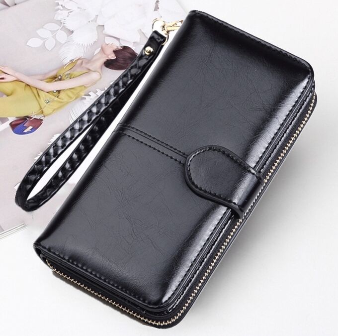 Кошелек, черный | -30% на Кошельки. Гуанчжоу. Женские кошельки