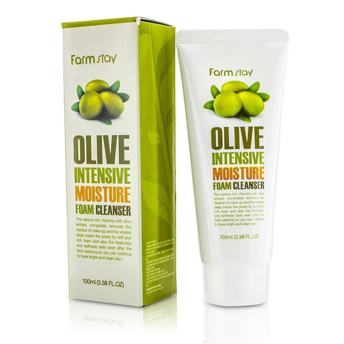 Farm Stay KR/ FarmStay Пенка для умывания Olive Intensive Moisture Foam Cleanser, 100мл