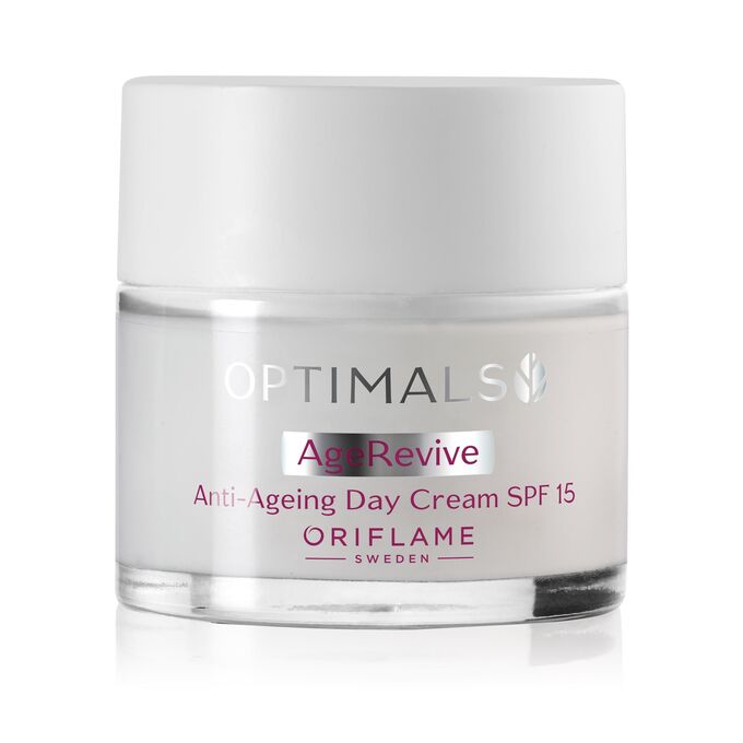 Oriflame 50  мл.* Антивозрастной дневной крем для лица SPF 15 Optimals Age Revive