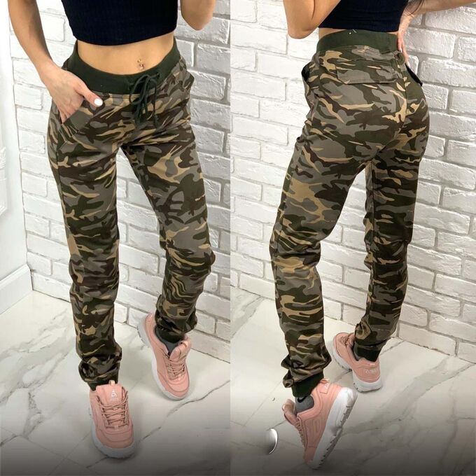 Камуфляжные брюки женские Садовод