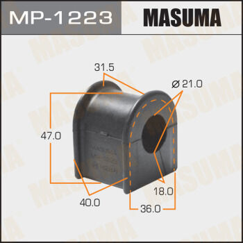 Втулка стабилизатора MASUMA /rear/ MARK II/ JZX100 [уп.2]