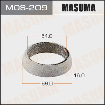 Уплотнительное кольцо под выхлопной коллектор MASUMA 17451-22060