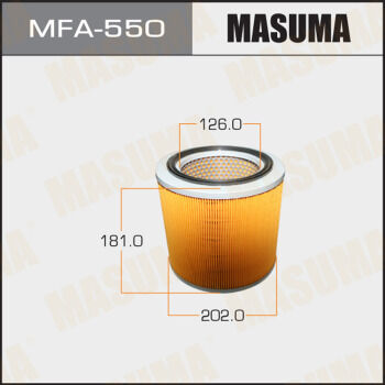 Воздушный фильтр A-427 MASUMA (1/12) б MFA-550
