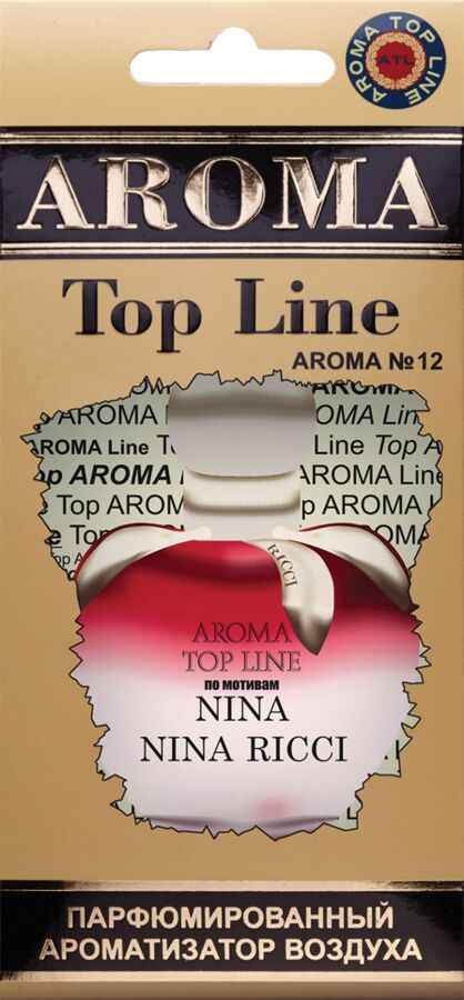 Aroma Top Line Ароматизатор картонный N*ina ricci nina