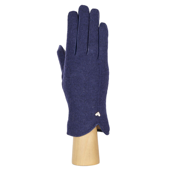 Перчатки, шерсть, FABRETTI 33.8-12 blue
