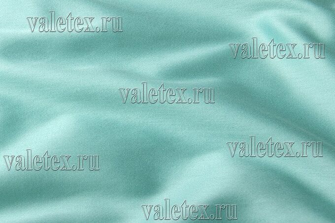 Постельное белье из светло-сине-зеленого однотонного сатина Верде