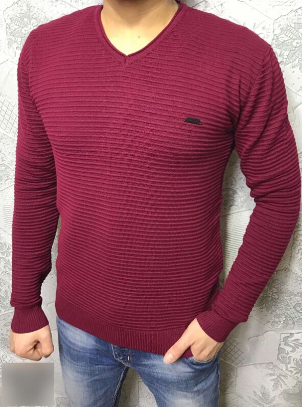 Пуловер мужской со значком арт. 748594