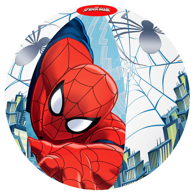 Мяч пляжный Spider-Man, d=51 см, от 2 лет, 98002