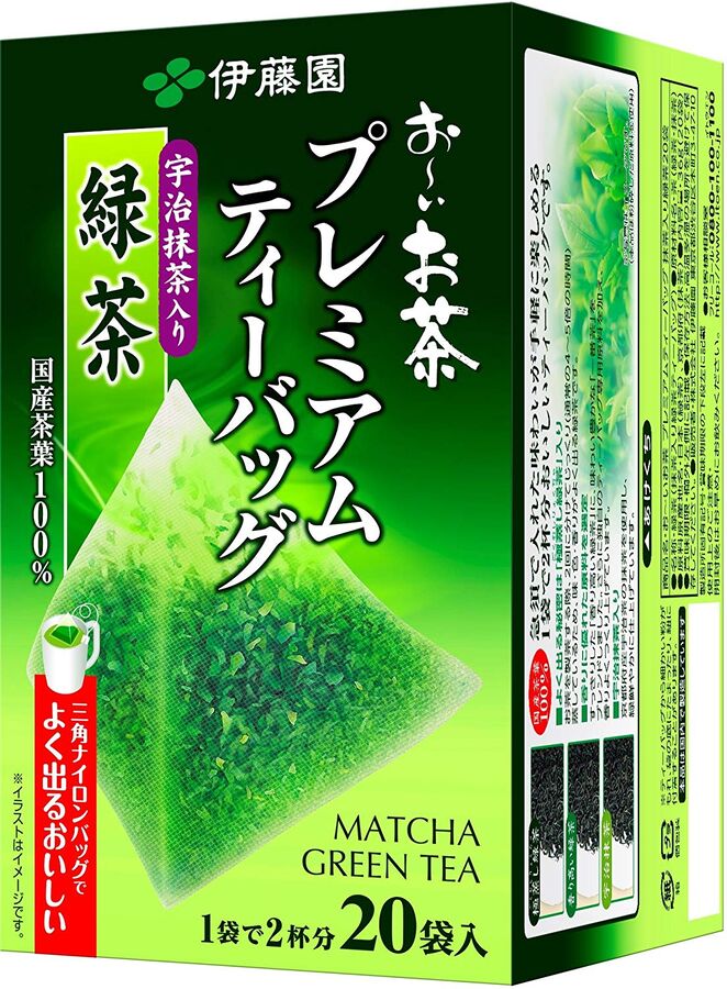 ITOEN Matcha Green Tea - чай маття в заварочных пакетиках